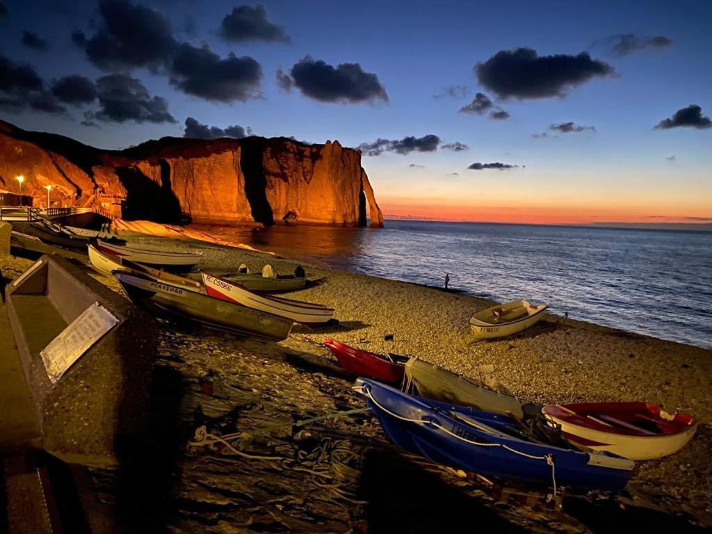Sea View 2 Room Apartment 50M2 Etretat Bagian luar foto